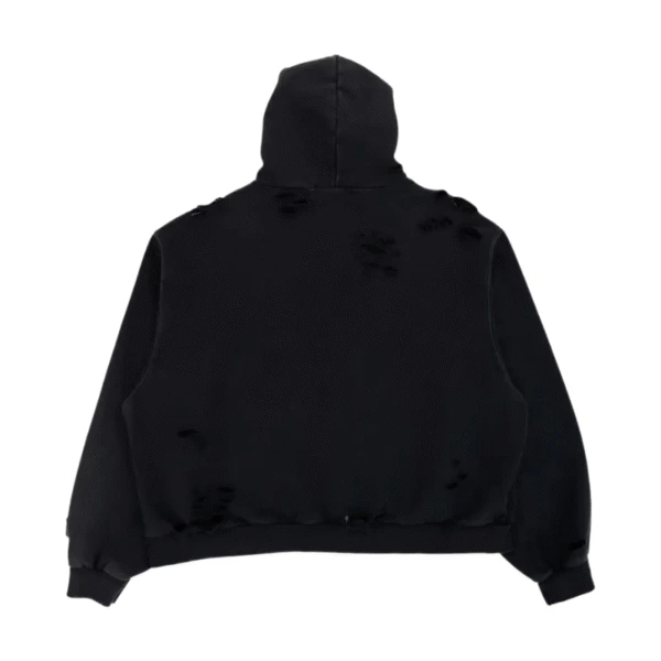 Black Project GR Blue Snake Hoodie Back | Protocol Index