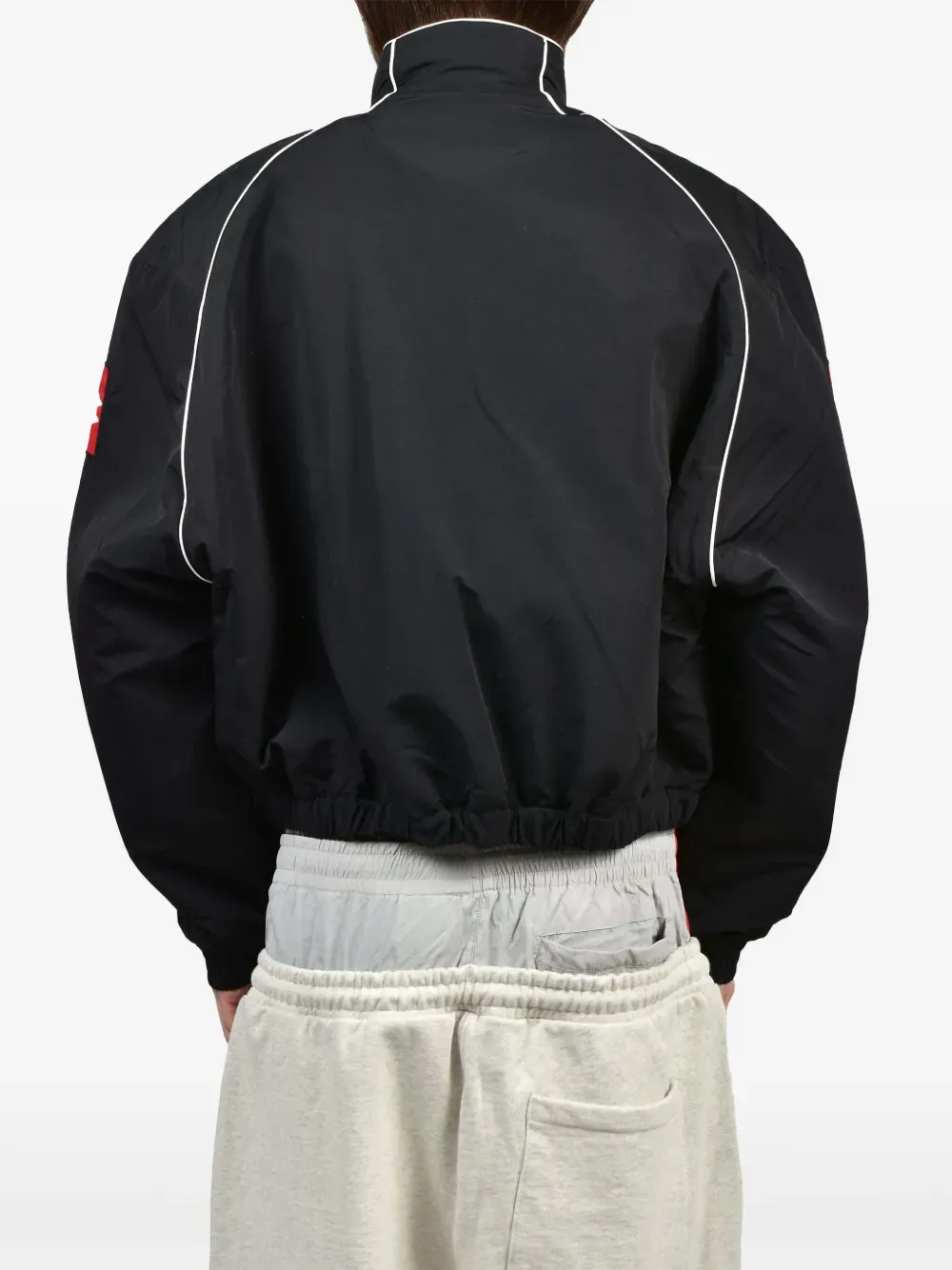 Exaggerated Shoulder track Jacket – Protocol Index Edge