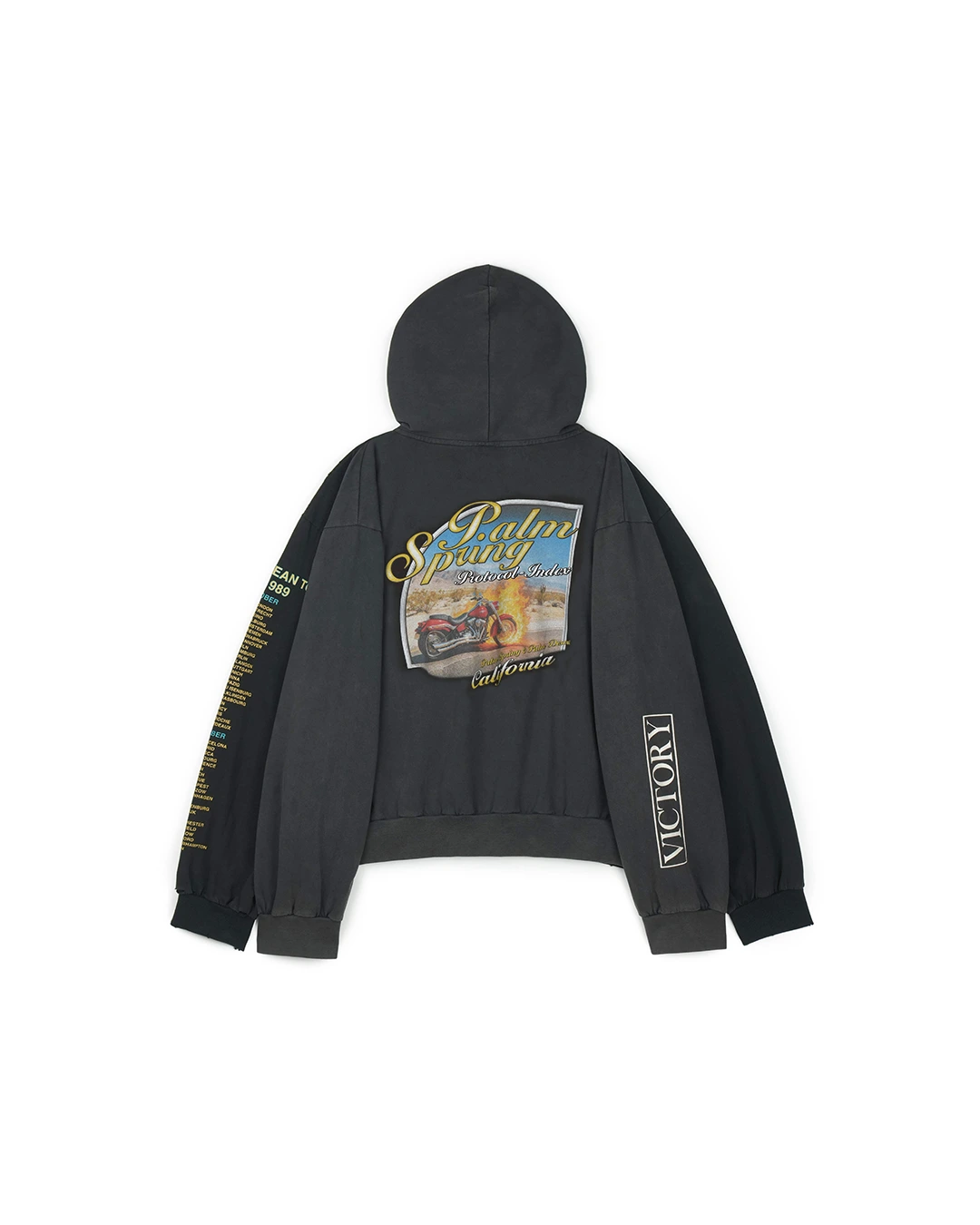 Protocol Index Four Hands Zip Hoodie | Streetwear